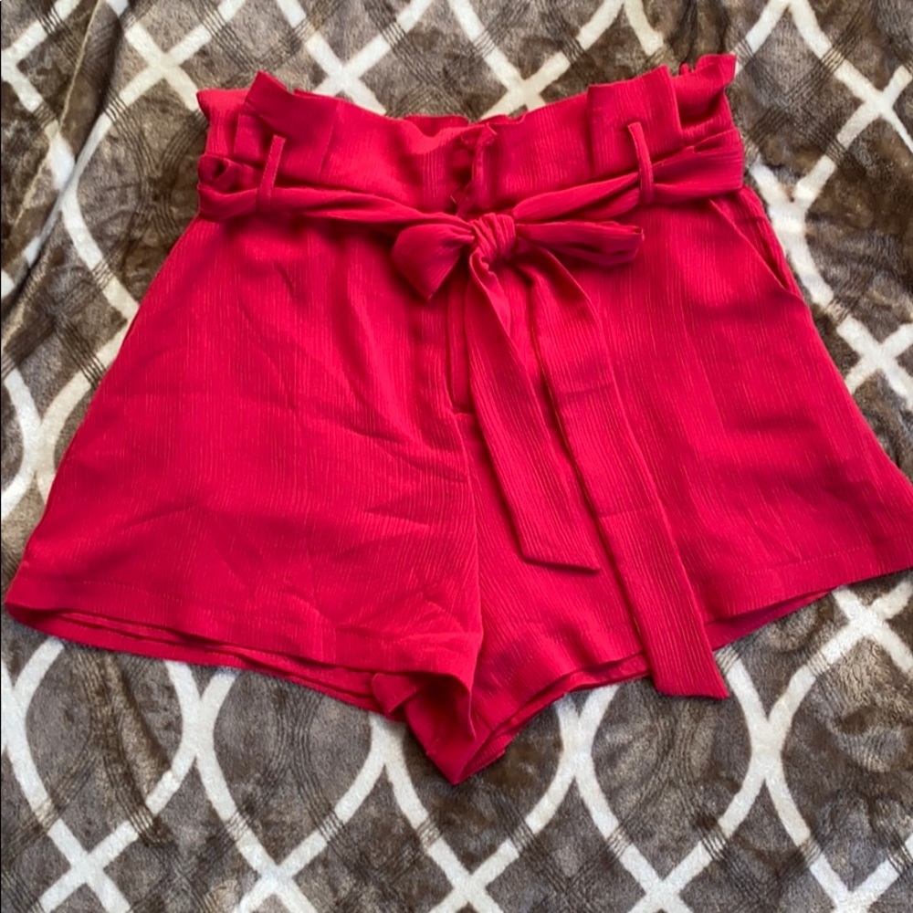 Pink shorts